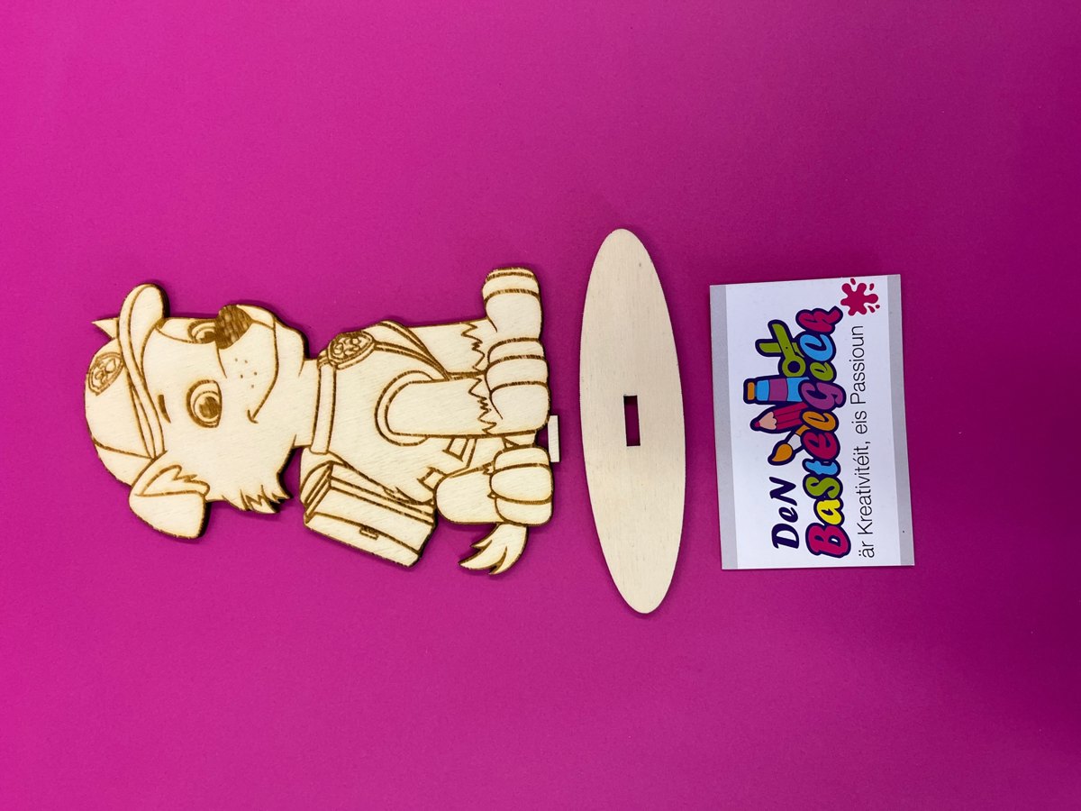 Holzschild - Paw Patrol, Rocky